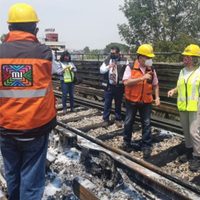 Incendio deja sin servicio "hasta nuevo aviso" la Línea 4 del Metro