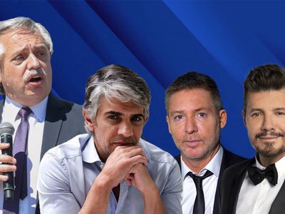 Quién diría: Adrián Suar, Marcelo Tinelli y Pablo Echarri, juntos por Alberto Fernández
