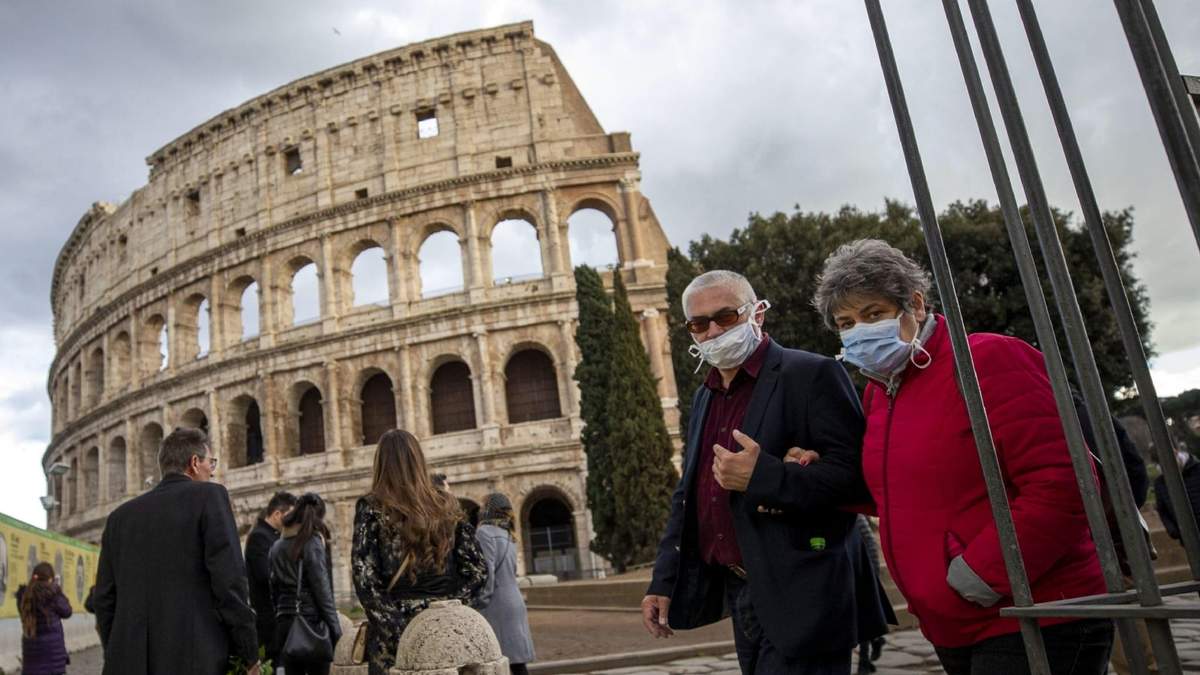 Coronavirus en Italia. Fuente: (Twitter)