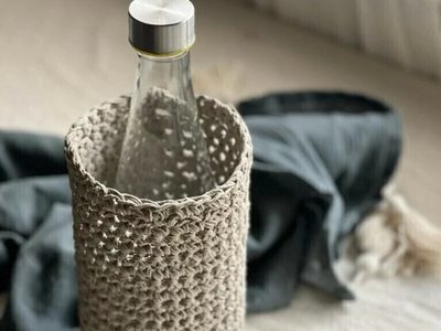 Con 3 elementos y en pocos pasos: hacé este original y sencillo portabotellas para realzar tu mesa