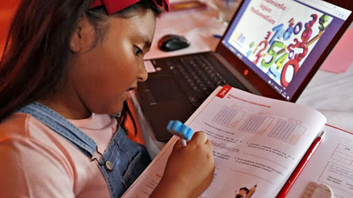 Educación virtual. Fuente:  (Instagram)