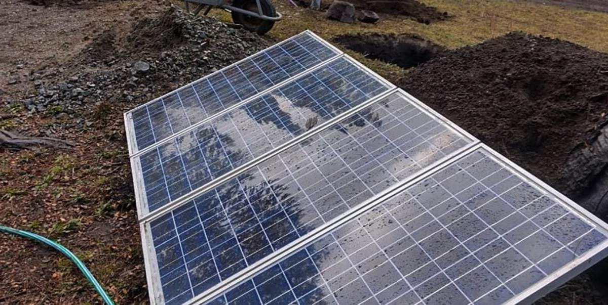 Paneles solares instalados por el EPEN. Fuente: (Neuquén Informa).