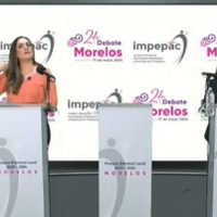 Candidata de Morena falta a debate por la gubernatura de Morelos