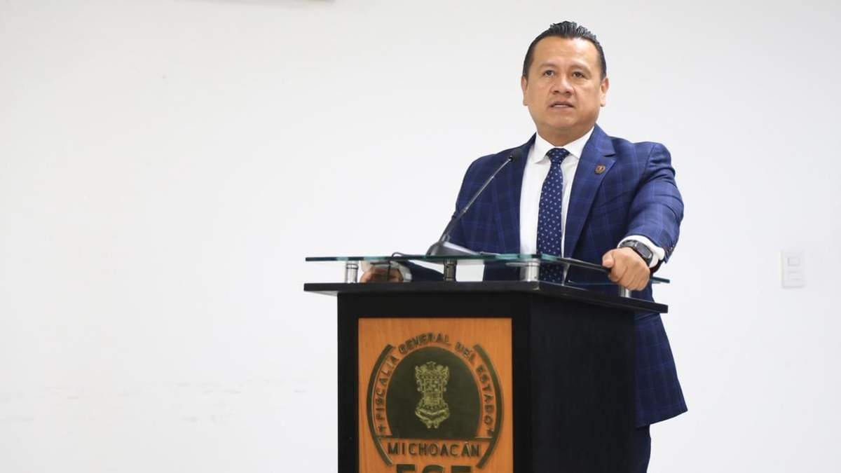 El fiscal general del estado de Michoacán, Carlos Torres Piña