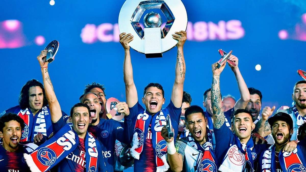 París Saint Germain campeón. Fuente: (Twitter).