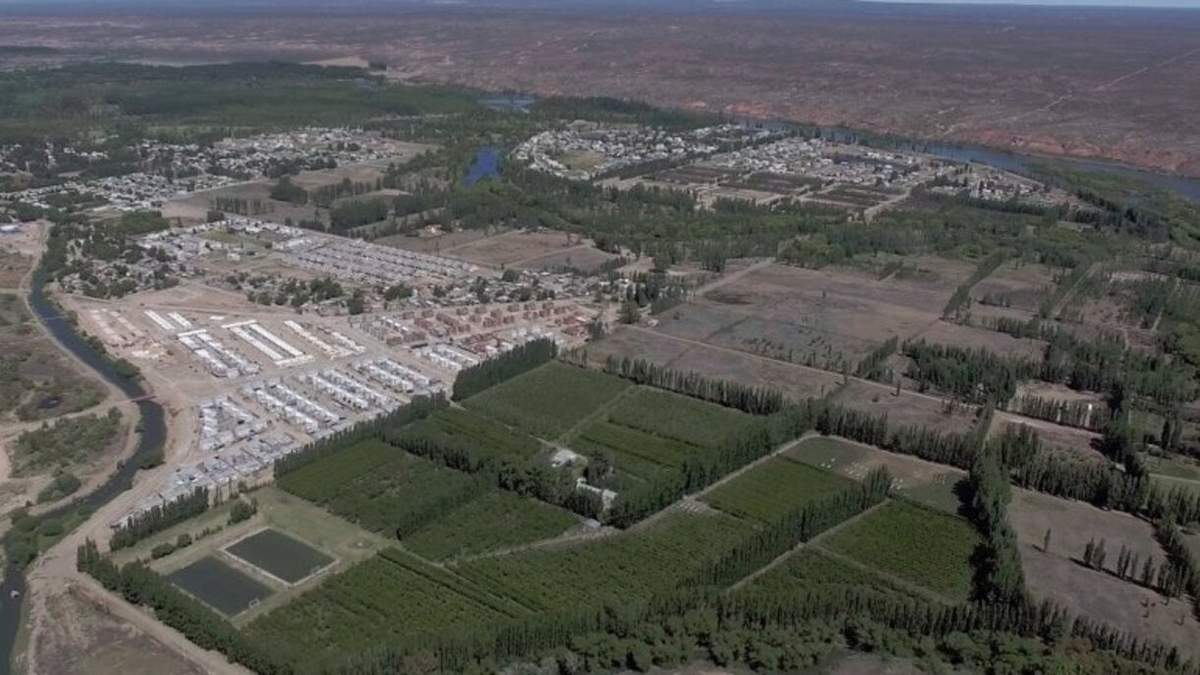 Chacras en Neuquén. Fuente: (CALF).