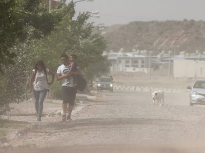 Alertan por el fuerte viento en Zapala con ráfagas que podrían llegar a los 116 km/h