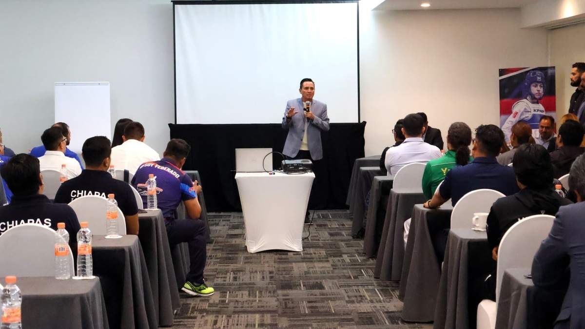 Raymundo González, presidente de la Federación Mexicana de Taekwondo