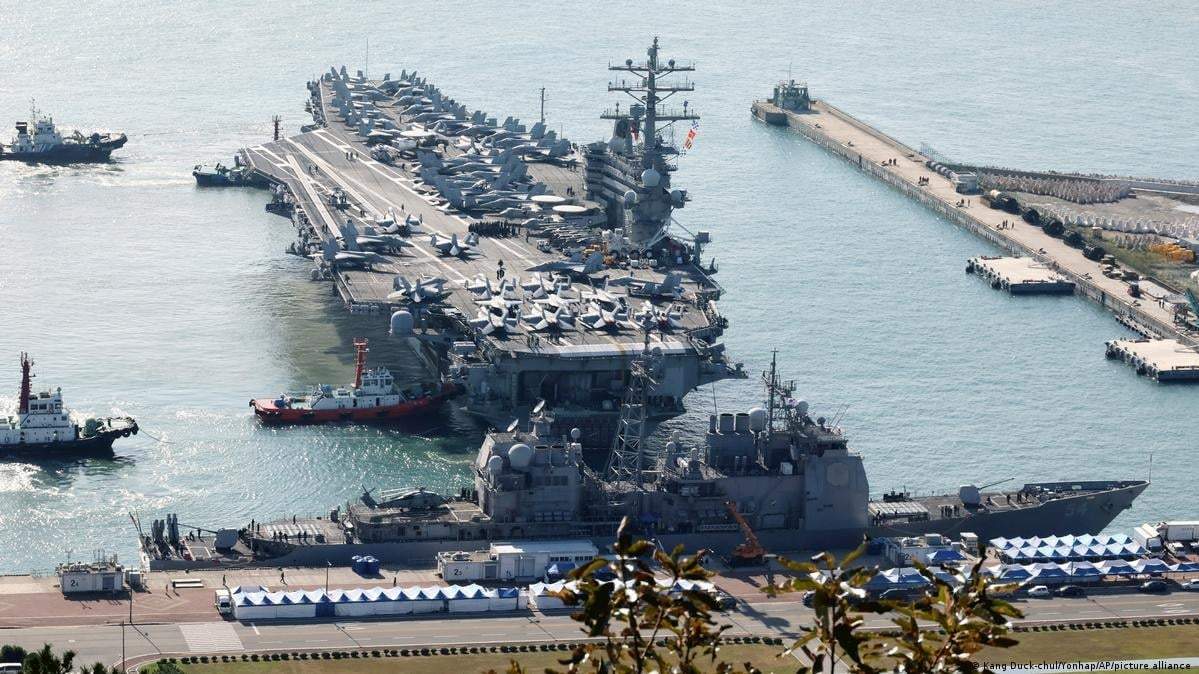Corea del Norte amenaza con medidas de disuasión ante el despliegue de un portaaeronaves de EU