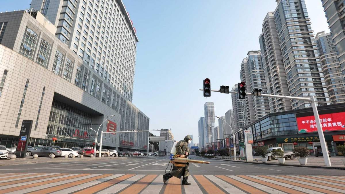 La ciudad de Wuhan fue el epicentro del brote a fines de 2019. Fuente: (Twitter)