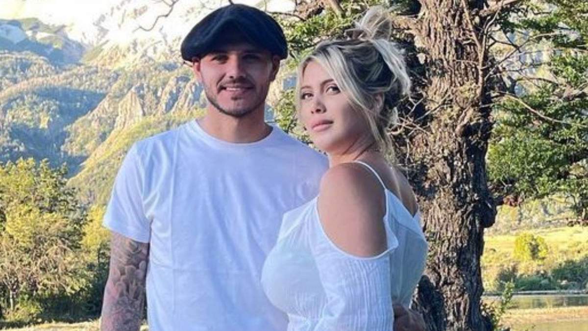 Mauro Icardi y Wanda Nara. Fuente: (Instagram)