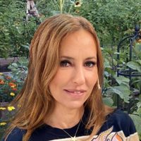 Huerta orgánica y ambientes luminosos: Analía Franchín disfruta de su casona de campo