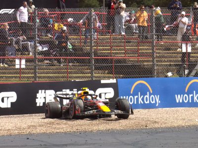 “Checo” Pérez saldrá en penúltimo lugar en el GP de Gran Bretaña