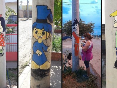 Emotiva historia:  el arte y la infancia se unen en un barrio de Neuquén Capital