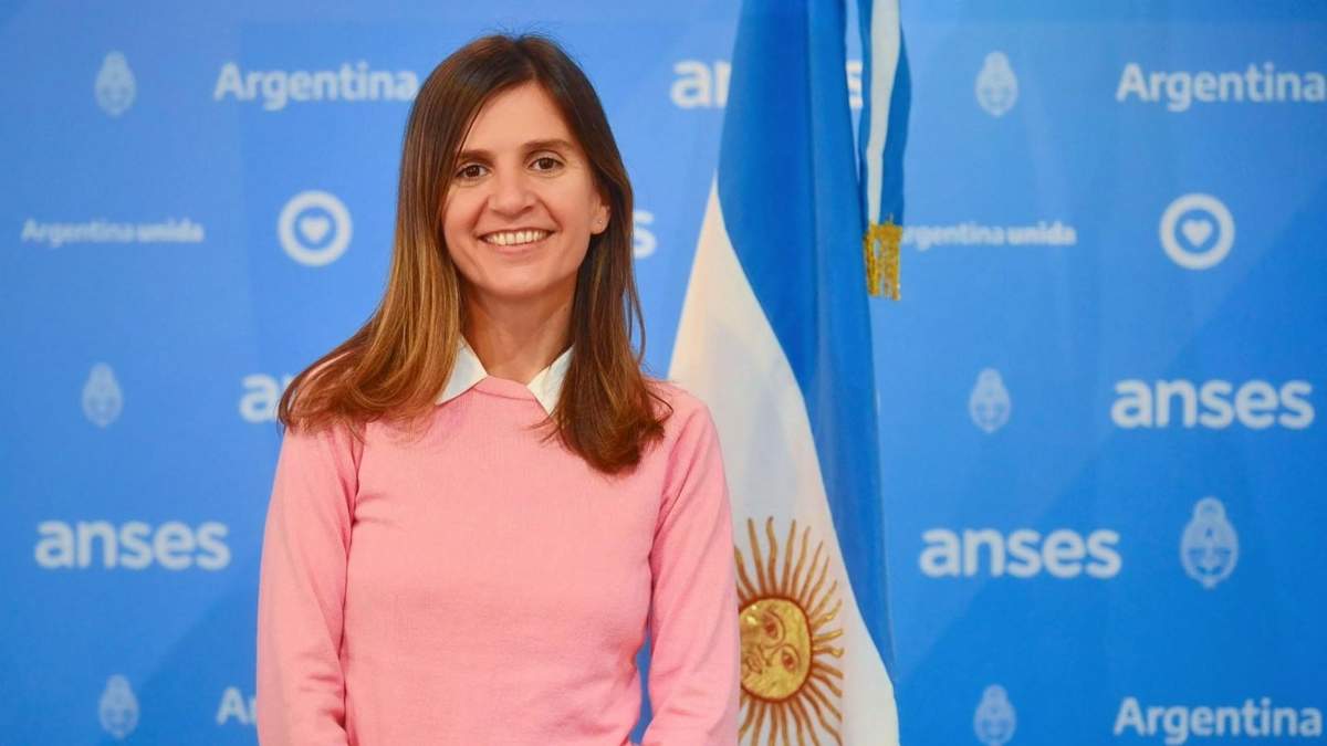 Fernanda Raverta, titular del ANSES. Fuente: (Twitter)