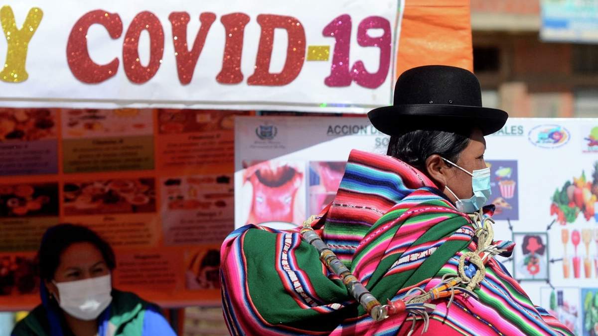 Pandemia de coronavirus en Bolivia. Fuente: (Twitter)