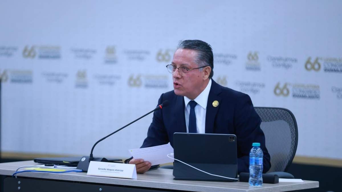 El fiscal general de Guanajuato, Gerardo Vázquez Alatriste