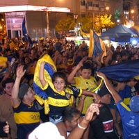 La calles de Neuquén se vistieron de azul y oro