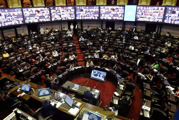 La medida aprobada por la Cámara de Diputados argentina deberá ser avalada por la de Senadores. Foto: @DiputadosAR