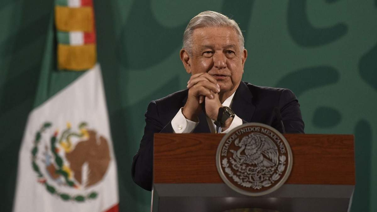 El presidente López Obrador