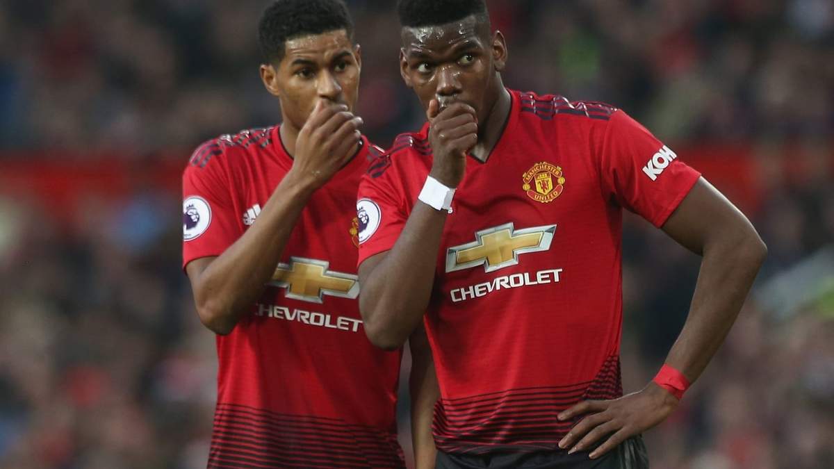 Rashford y Pogba. Fuente: (Instagram)