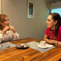 Claudia Sheinbaum se reúne con Tatiana Clouthier: “Feliz de encontrarnos y trabajar juntas”