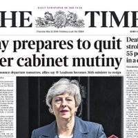 Theresa May alista su renuncia: The Times
