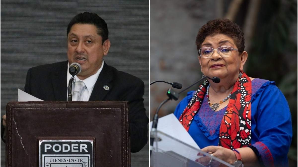 Uriel Carmona y Ernestina Godoy