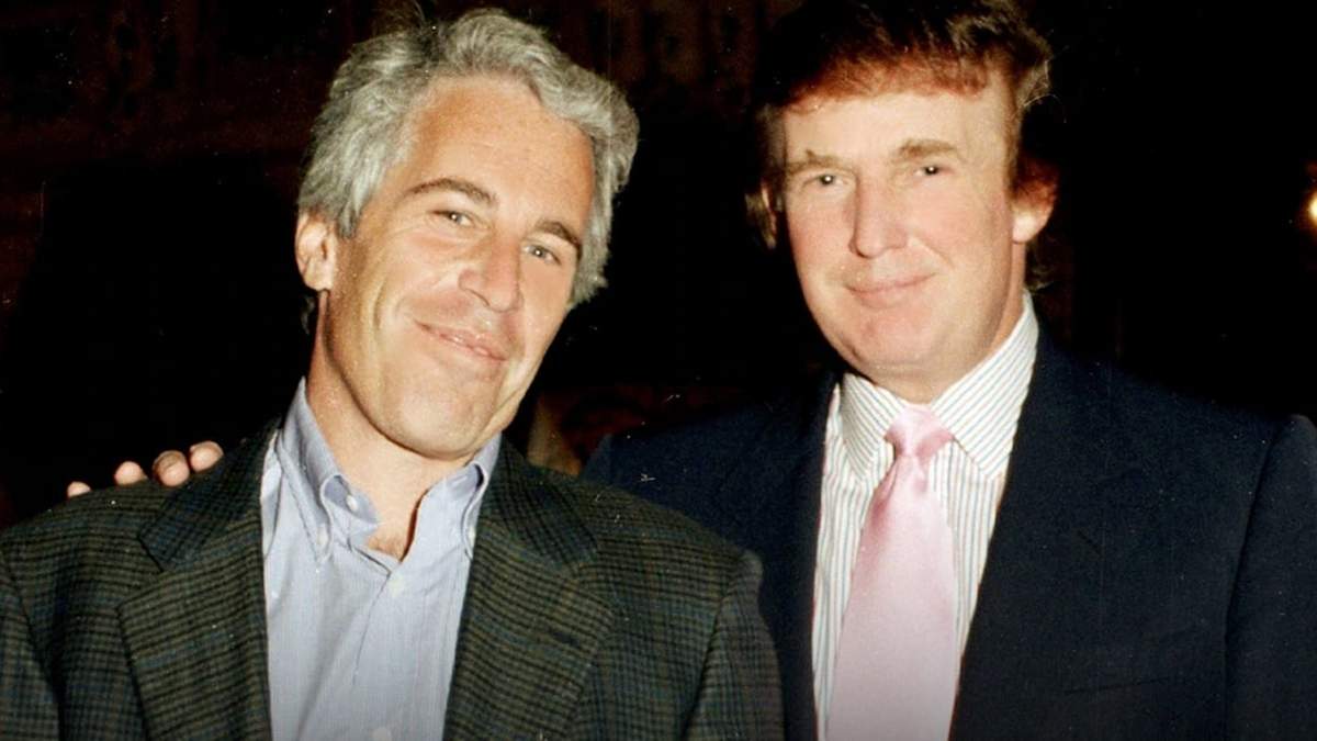 Jeffrey Epstein y Donald Trump
