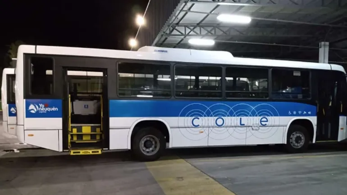 Las nuevas unidades de colectivos que serán presentadas en Neuquén capital. Fuente: (diario neuquino)