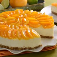 Tarta de durazno: súper cremosa y fresca, una receta ideal para comer como rey el finde