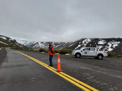 Por el nuevo temporal los operativos viales se mantendrán durante todo el fin de semana largo