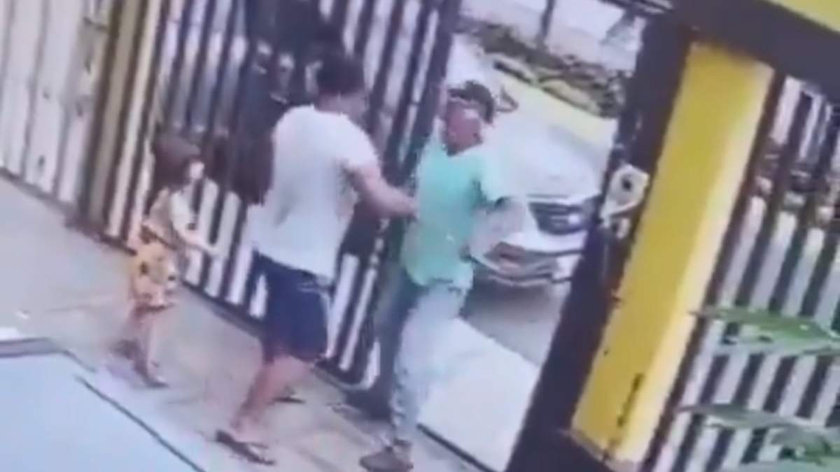 El conserje forcejeó con el secuestrador para evitar el rapto de la niña
