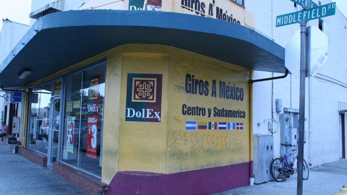 Local para envío de remesas a México