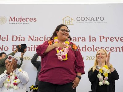 “Cuando se nos chispoteó, existe la interrupción legal del embarazo”: Citlalli Hernández a jóvenes