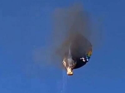 Brasil: un globo aerostático se incendió y hay ocho muertos