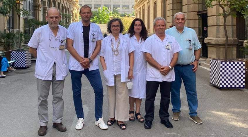 Equipo de especialistas del Hospital Clínic-IDIBAPS
