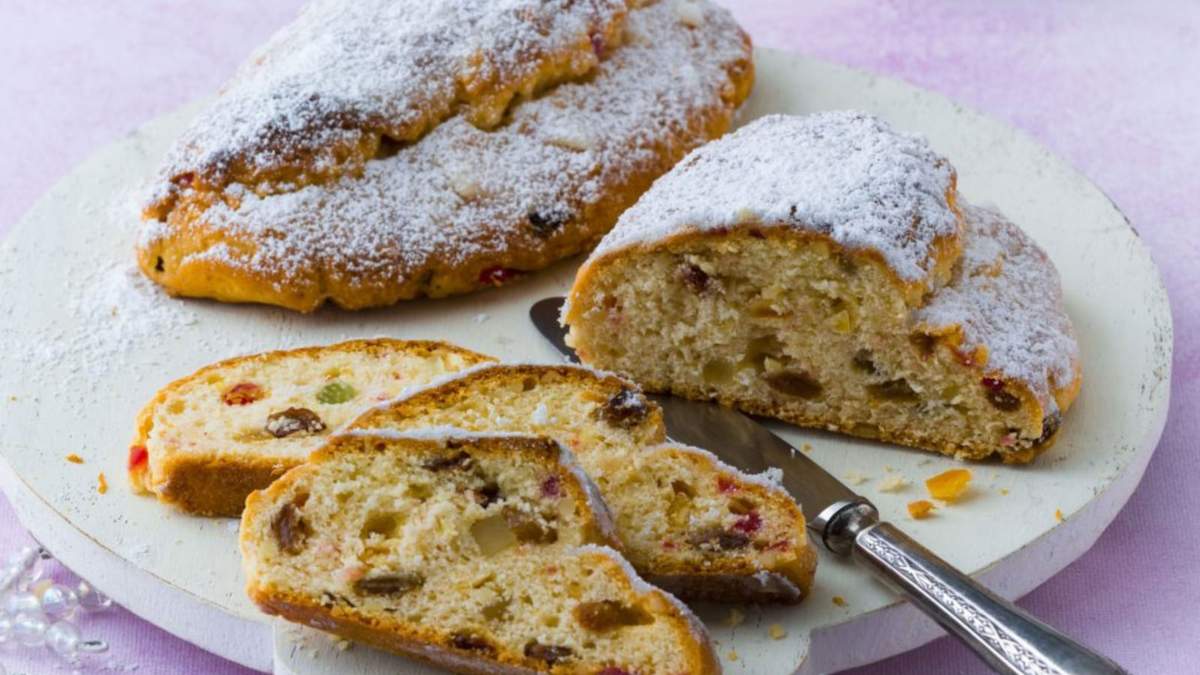Tradicional postre alemán navideño. Fuente: (Instagram)