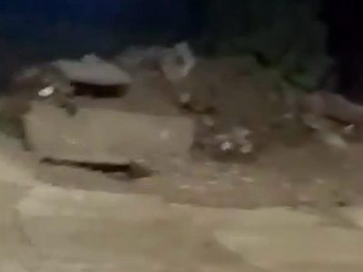 Emergencia en Godoy Cruz: un socavón complica a los vecinos del barrio 4 de julio