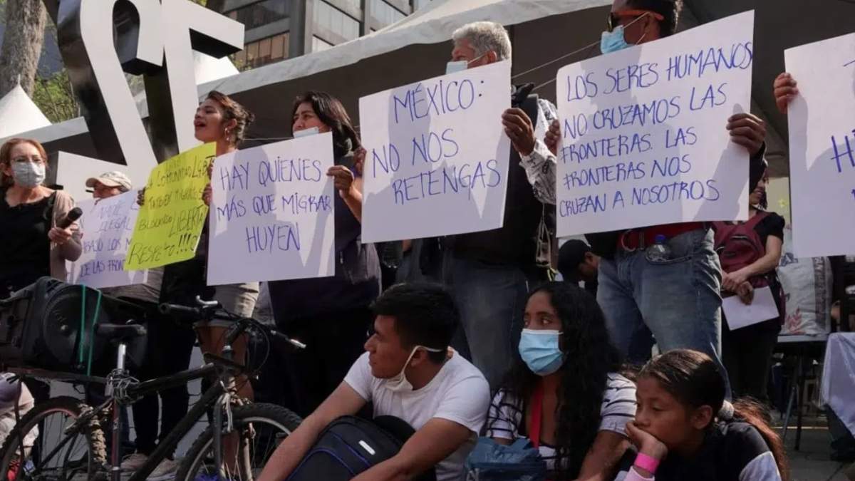 Migrantes en CDMX