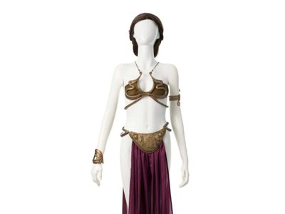 Bikini de la princesa Leia usado Star Wars es subastado por 175 mil dólares
