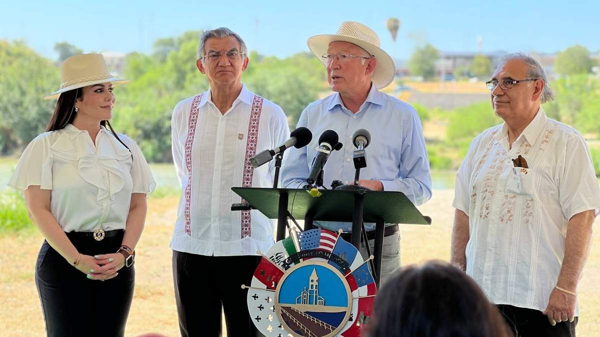 Tamaulipas es ejemplo de la buena relación México-EU: Ken Salazar