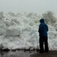 Las imágenes de la gran nevada en territorio neuquino que comenta todo el país