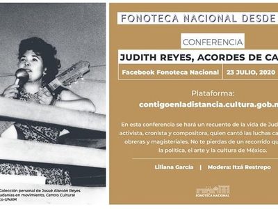 El cantar de Judith Reyes, por su biógrafa Liliana García