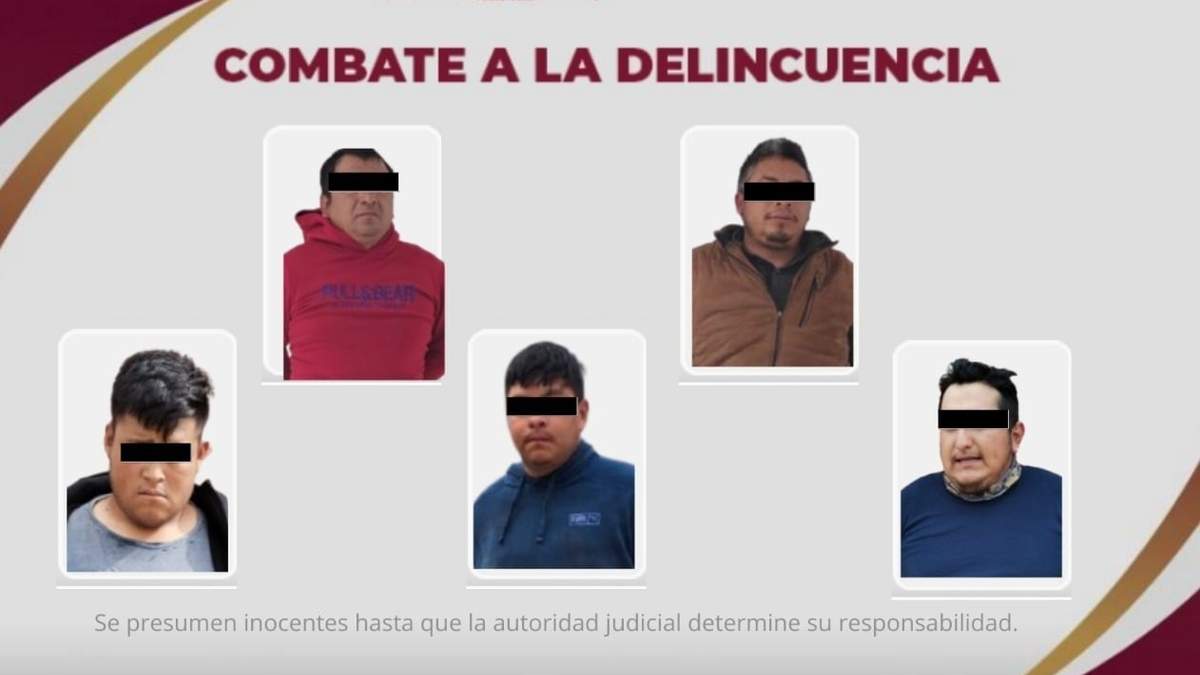 Los seis detenidos por enfrentamiento con policías en Acaxochitlán, Hidalgo