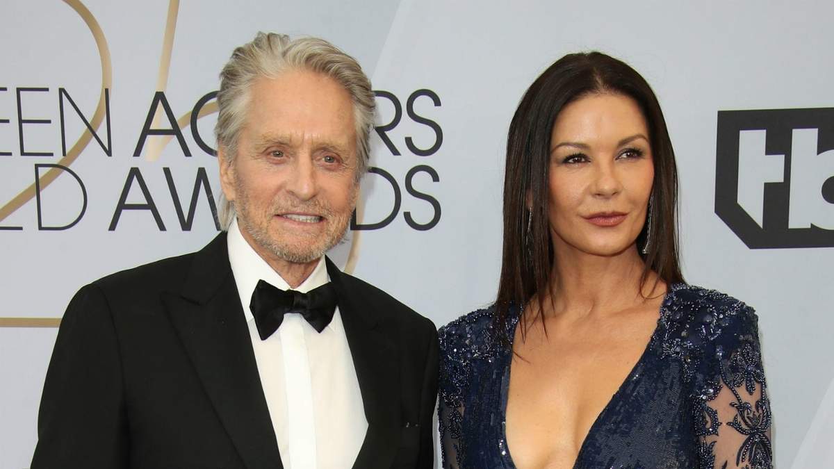 Michael Douglas y Catherine Zeta-Jones. Fuente: (Instagram).