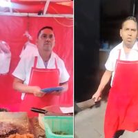 “Yo puedo matar a quien yo quiera, soy sicario”: Taquero amenaza a clientes con machete (Videos)
