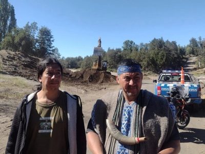 Circunvalación: Le ofrecieron a la comunidad Paicil Antriao pavimentar un acceso al Belvedere