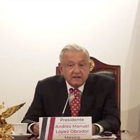 En G20, AMLO rechaza "confinamientos excesivos" y "toques de queda" contra el covid-19