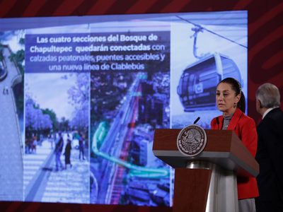 Claudia Sheinbaum acusa a Peña Nieto de intentar construir “un segundo Santa Fe” en Chapultepec
